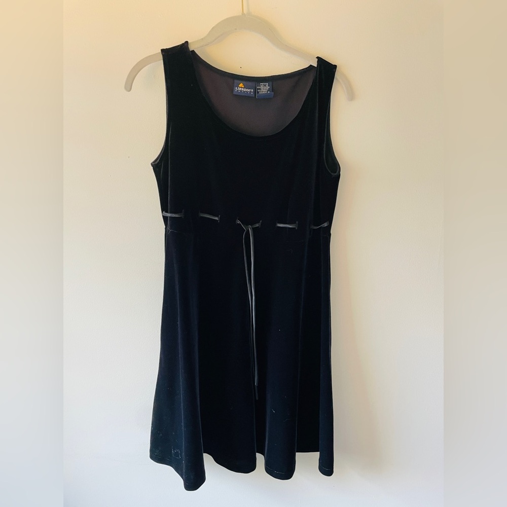 Lizsport Black Midi Dress